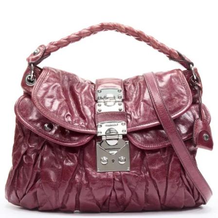 Miu Miu Pre-owned Pre-owned HandTass , Rood , Dames , Maat: ONE Size Vintage Tassen