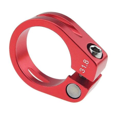 31,8 mm sadelstolpsklämma rörklämma snabbkoppling mountainbike landsvägscykel del svart