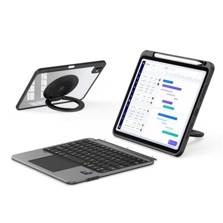 Avtakbart tastaturdeksel til iPad Pro 11 2024 – Svart