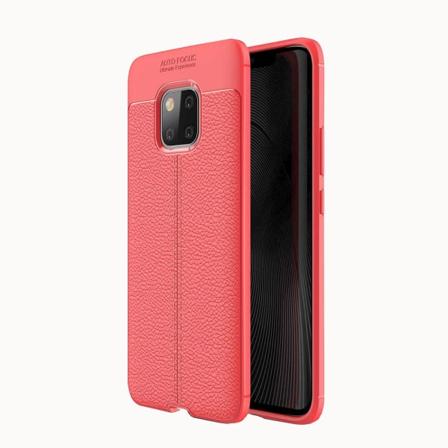 Silikonskal Skyddande till Huawei Mate 20 Pro Röd