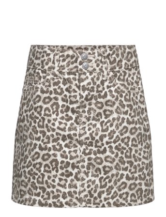 Lindex | Skirt Twill Leo Print | 170
