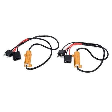 2. sukupolven H7 LED-dekooderi 50W 6 ohmin kuormitusvastus virheetön kytkin auton ajovaloihin ja suuntavilkkuihin