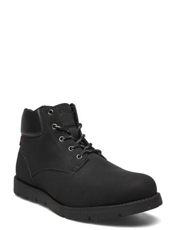 Jaxed Snørestøvler Sort Levi's Shoes