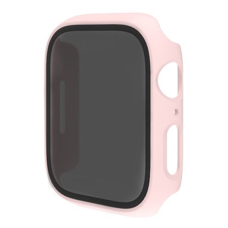Apple Watch SE 2022 (40mm) / SE / 6 / 5 integrated cover with tempered glass - Pink