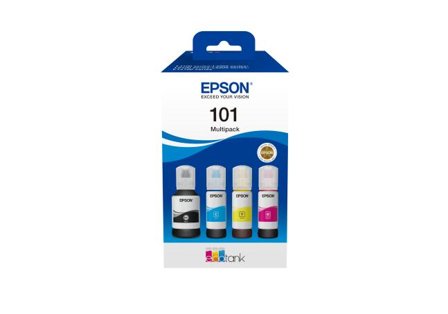 Epson 101 Multipack - 4-pack - svart, gul, cyan, magenta - original - blekkbeholder