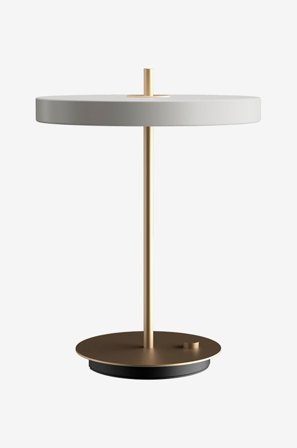 Umage - Bordlampe Asteria Table Ø 40 x 30 cm - Hvid - Genopladelige lamper - Fra Homeroom