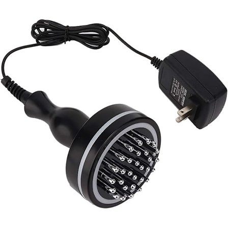 Meridian Brush, Infraröd Mikro-Elektrisk Uppvärmning Hälsoskrapa Enhet Slankning Kroppsborste, Skonsam Naturlig Cellulitmassager och Exfolierande