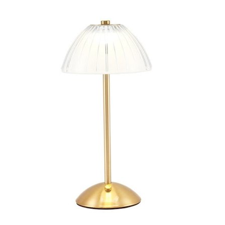 LED Sladdlös Bordslampa, Batteridriven Bordslampa, Dekorativ Skrivbordslampa i Pumpaform, Touchladdning, Lämplig för Hem, Sovrum, Studierum