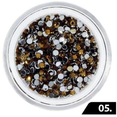 Zirkon stenar (Glas) - 1,5 mm - 200 st - 05