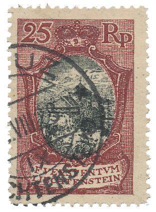 Liechtenstein 1921 - MICHEL 54b - Stemplet