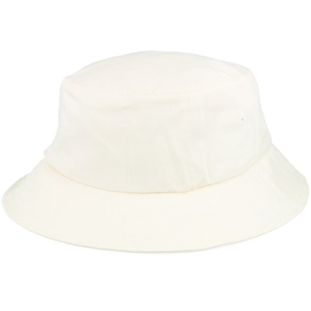 Flexfit - White - bucket - Hat - Organic Cotton White Bucket - Hatstore