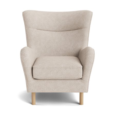 Lumo lænestol - Aragon Beige - 83x95x99 - Lænestol