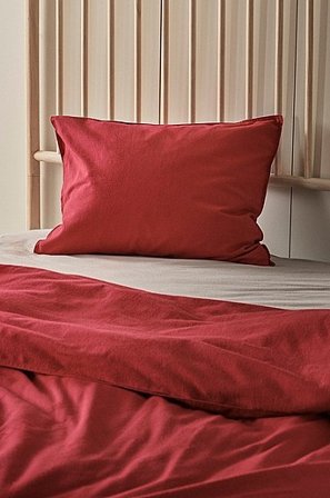 Jotex - Poszewka Na Poduszkę Czerwony - SOFT - Kup Poszewki na poduszki firmy Jotex