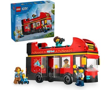 LEGO-City Rød dobbeltdekker-turistbuss 60407-LEGO City Rød dobbeltdekker-turistbuss 60407-LEGO-LEGO
