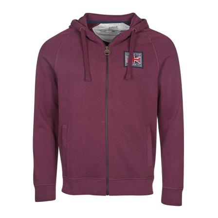Barbour Hoodie Rød, Herre, Størrelse: M