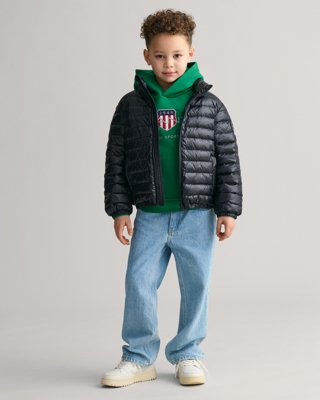 GANT - Lett dunjakke til barn black