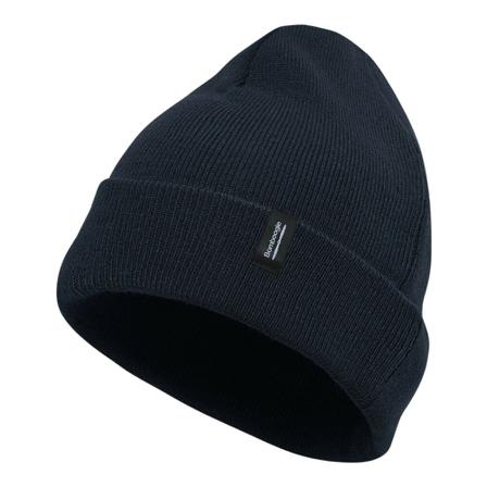 BomBoogie Tricot Hat with Lapel Blå, Herre Accessories, Størrelse: ONE Size