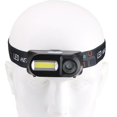 Smidig Bekväm Pannlampa (COB/XPE-LED)
