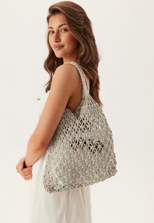 Pieces-Pctaniliana Crochet Shopper-Onesize