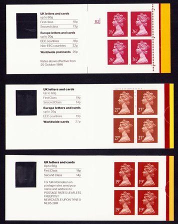 Storbritannien - 3 hæfter - Postfrisk