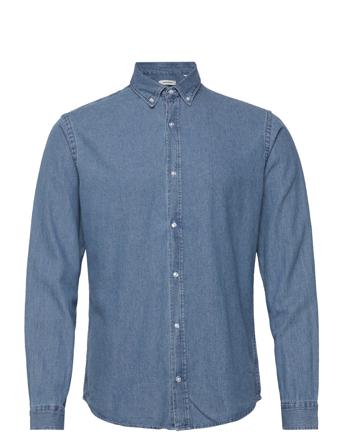 Jwhplain Denim Shirt L/S Blue Jack & J S