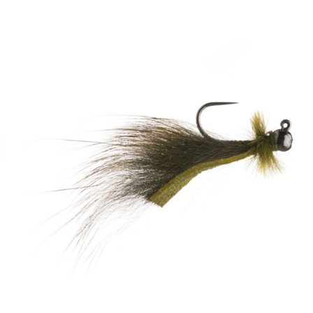 Umpqua Mini Leech Jig #12 - Olive