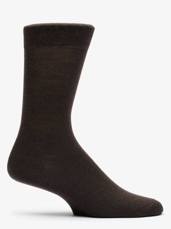 John Henric Men's Brown Socks Merino Size 39-42
