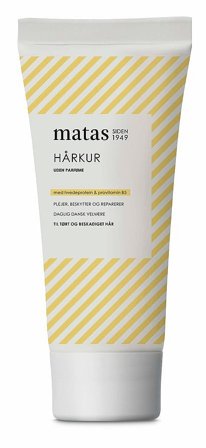 3 for 2 - Matas Striber Hårkur til Tørt og Beskadiget Hår Uden Parfume 200 ml, Hår, Shampoo & Hårpleje, Hårkur