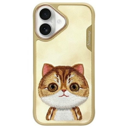 Nimmy Big Eyed Pet 2.0 katteveske for iPhone 16 - grønn