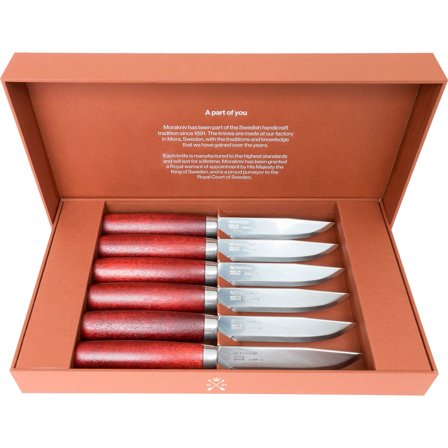 Morakniv Classic Stekkniv 6 st | Dukning & Servering > Bestick > Grillbestick > Stekkniv | Bagaren och Kocken