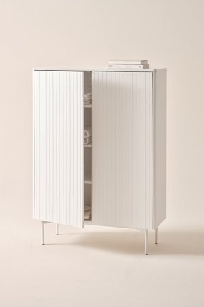 Jotex - Skap Hvit - PALANZO - Kjøp Skjenker og avlastningsbord hos Jotex