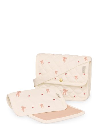 Cam Cam Copenhagen Doll's Changing Bag - Ocs - Bows - Pink - ONE SIZE