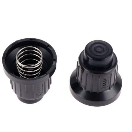 2 stk AAA-batteri trykknapptenner tennplugghette propan gass branngrop AAA-batteri puls elektronisk tenner trykknappbryterhette