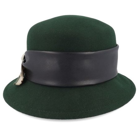 Mayser - Grön bucket Hatt - Susanne Wool Soft Bottle Bucket @ Hatstore
