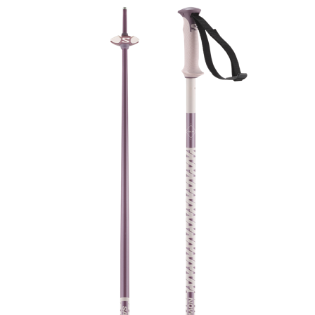 Salomon - Unisex Alpine Poles Polar - Heavenly Pink