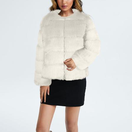 Kvinnor Enfärgad Kappa Långärmad Jacka