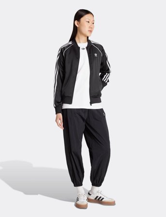 adidas Originals Sst Satin Tt - Black - XXL