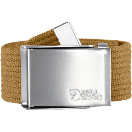 Fjällräven Women's Canvas Belt in Buckwheat Brown