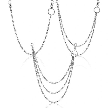 3-pakning jeanskjede lommebokkjede beltekjede hiphop-buksekjede[co]