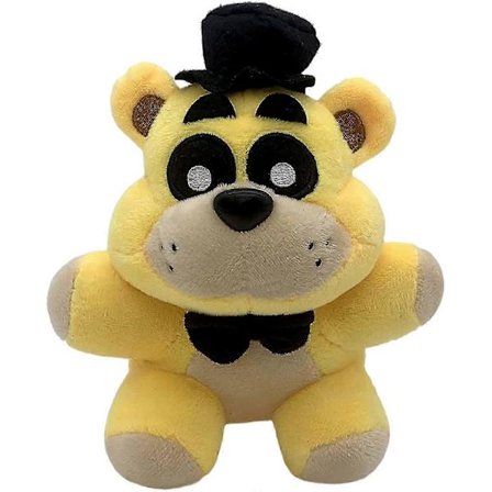 Golden Freddy Plysch 18 cm, 5 Nätter Hos Freddy's Gosedjur, Presenter Till Fans (FMY)