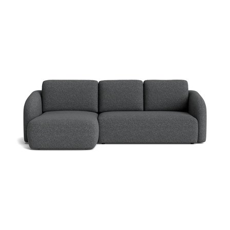 Savona chaiselong sovesofa, venstrevendt | opbevaring - Puente Grå/blå - 270x154x94 - Sofa, sovesofa, chaiselong
