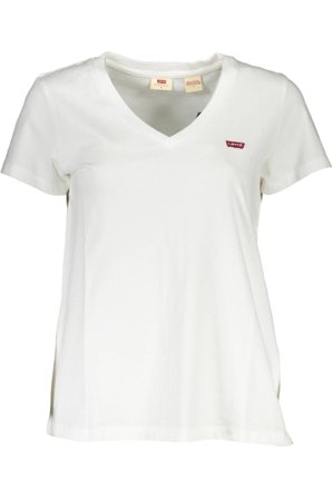 Levi's T-shirt Maniche Corte Donna Bianco