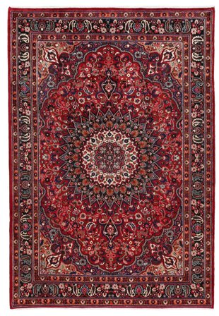 Moud Rug Hand Knotted 200X295 Persia