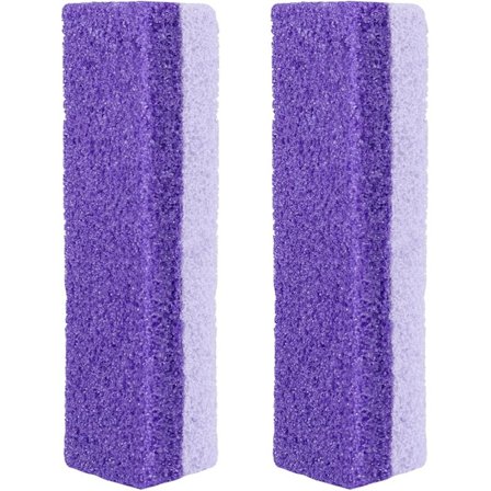 2 Stykker Lilla Slipestein Husholdnings Fot Pumis Stein