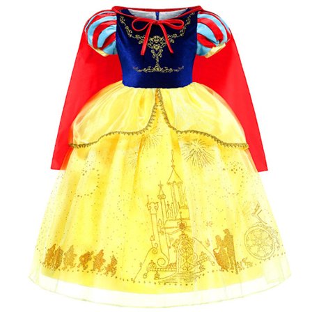 Flickor Princess Costume Klä upp Cosplay Halloween