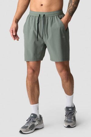 ICANIWILL - Workout 2-in-1 Shorts Men Sea Green- Shorts - Heren - sportkleding van ICIW