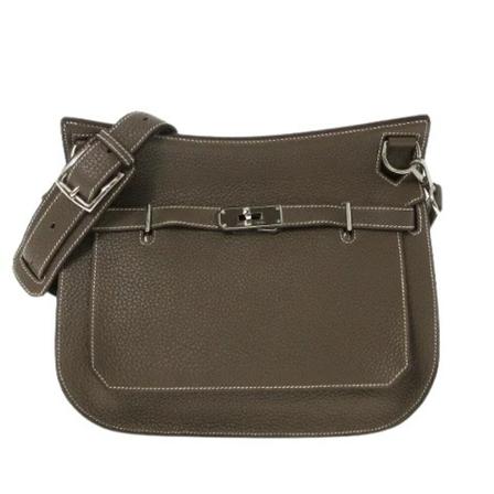 Hermès Vintage, Pre-owned Leather shoulder-bags Bruin, Dames, Maat:ONE Size