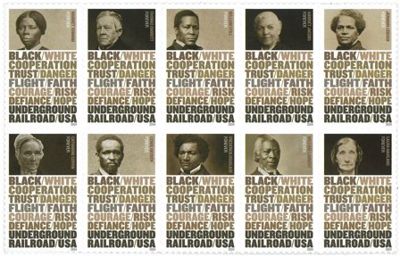 USA - Den underjordiske jernbane - Postfrisk sæt 10v