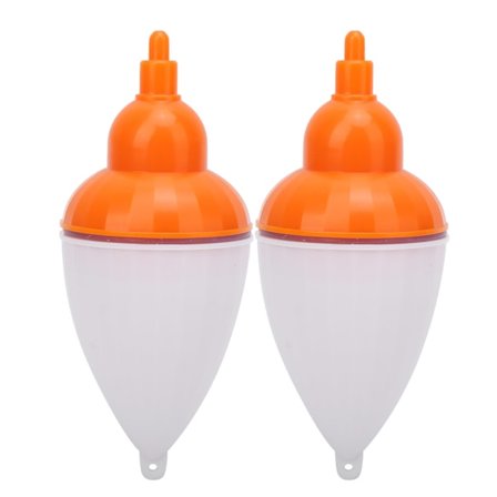 2 stk LED lysende fiskeflåter Natthavsbøye Elektroniske dupper fisketilbehør28127-B40