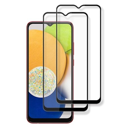 2 kpl AMORUS erittäin vahva lasi näytönsuoja Samsung Galaxy A03:lle
